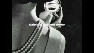 national anthem demo but it’s pitched up