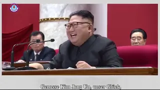 Nordkorea/DVRK: Das Lied "Unser Genosse Kim Jong Un" (mit deutschen Untertiteln)