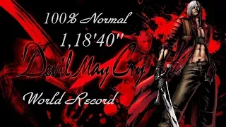Devil May Cry Speedrun Normal 100% 1,18'40''  [Current World Record]