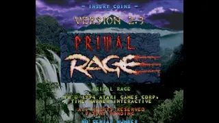 (Arcade PCB) Primal Rage - Completed w/No Rounds Lost, 1CC 1080p60