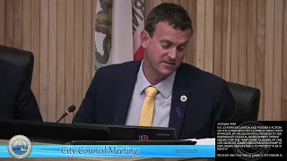 Redondo Beach City Council Meeting, October 3, 2023