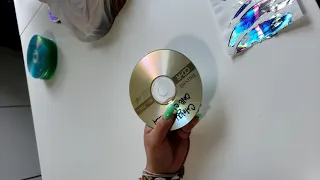 How to remove the foil from CD in 1,2,3