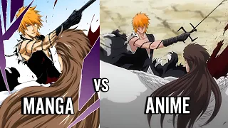 Aizen Sosuke VS Ichigo Kurosaki | FULL BATTLE | Anime VS Manga