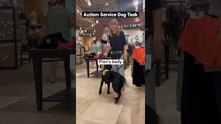 Autism service dogs have jobs that are more specialized than just providing emotional support
