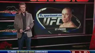 Georges St-Pierre (GSP) Wins Sportsnet's 2008 Canadian Athlete of the Year