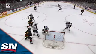 Canucks' Ilya Mikheyev Scores Off A Funky Bounce to Extend Vancouver's Lead