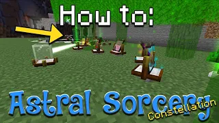 How to: Astral Sorcery | Constellation Part 1 (Minecraft 1.16.5)