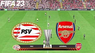 FIFA 23 | PSV vs Arsenal - UEFA Europa League - PS5 Gameplay