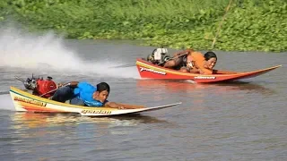 VIRAL DRAG BOAT  SERU BUANGGET