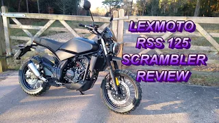 ★2024 LEXMOTO RSS 125 SCRAMBLER REVIEW ★