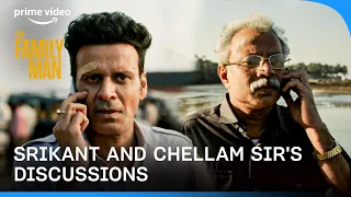 Every conversation between Srikant and Chellam Sir | The Family Man | Prime Video India