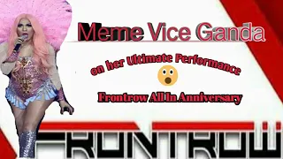FRONTROW ALL IN Anniversary VICE GANDA on her Ultimate performance
