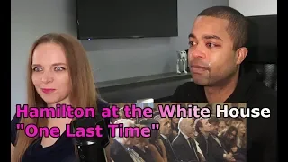 Hamilton at the White House with Obama - "One Last Time" (Jane and JV BLIND REACTION 🎵)