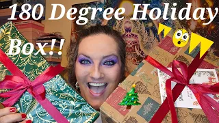 Best Holiday Box yet!! Gift wrapped 🎁 items from the 180 degree, Holiday Box! #unboxingvideo