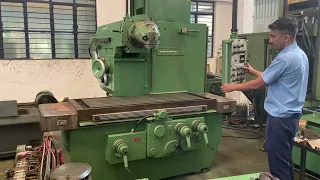 Used ADCOCK & SHIPLEY 3S/Bed Type Universal Milling Machine - Satish Engineering