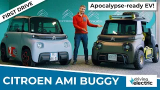 Citroen Ami Buggy electric off-road concept car first drive – DrivingElectric
