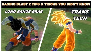 Dragon Ball Raging Blast 2 Tips & Tricks You Didn't Know