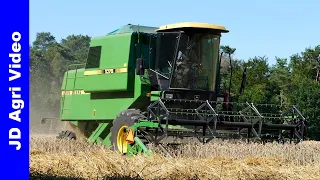 John Deere 1075 | Graan oogst | Grain harvest | Getreideernte | Versteeg Uddel | Elspeet | 2020