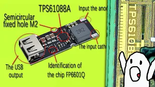 Почти ИДЕАЛЬНАЯ USB ЗАРЯДКА от ОДНОГО Li ion аккумулятора, на TPS61088