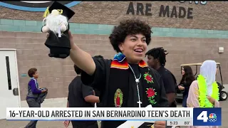 16-year-old arrested in San Bernardino teen's death