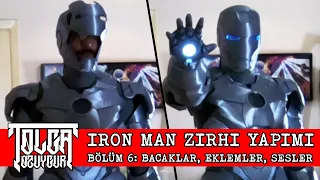 Iron Man Zırhı Yapımı - Bölüm 6: Bacaklar, Eklemler ve Sesler