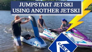 Can I jump my jetski battery with my car / truck?  NO!  And here’s why.