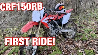 CRF150RB | FIRST RIDE |