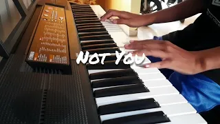 Not You - Alan Walker - Keyboard piano cover yamaha psr f51