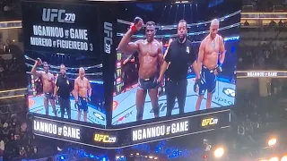 UFC 270 Ngannou vs Gane live decision Reaction