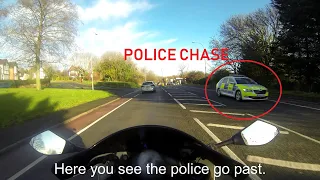 UK police vs Biker