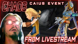 DFFOO GL - CHAOS Caius Event - Exdeath, Selphie, Penelo - From Livestream