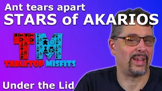 Anthony tears open Stars of Akarios and barely contains his glee.