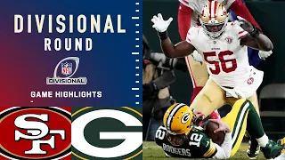 49ers vs. Packers Divisional Round Highlights | NFL 2021