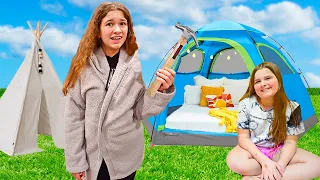 WHO CAN DECORATE THEIR TENT BEST WINS!! | JKREW