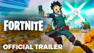 Fortnite x My Hero Academia Official Trailer (Deku, Bakugo, All Might, Ochaco)