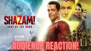 Shazam! Fury Of The Gods AUDIENCE REACTION!!!