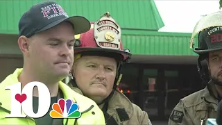 First responders speak on Russellville Elementary storm damage