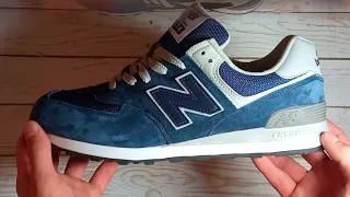 Кроссовки New Balance 574 синие