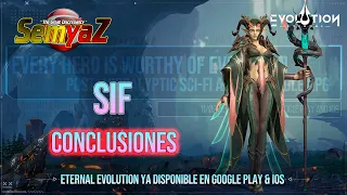 Eternal Evolution -  Sif: Conclusiones en Español