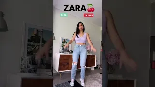 Zara Haul Zara Keep Or Return 🍒#zarahaul #zara #outfit زارا