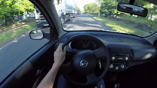 Nissan Micra K12 1.2i (2006) - POV Drive