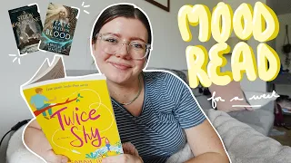 Mood Read With Me For A Week 🌟📖💗 | spoiler-free reading vlog