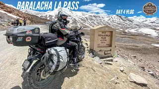 JISPA to SARCHU | BARALACHA LA PASS 🤩👌🏼 | EP 4 | Ranchi Riders | LADAKH TRIP 2021 #mh22