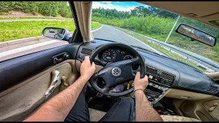 1999 Volkswagen Bora | 1.6 100HP | POV Test Drive