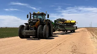 Planting Corn with 84 rows!