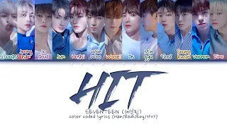 SEVENTEEN Hit Lyrics (세븐틴 Hit 가사) (color coded lyrics)