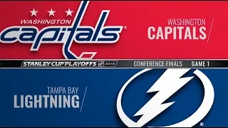 Tampa Bay Lightning vs Washington Capitals – May  11, 2018   Game 1   Stanley Cup 2018  Обзор