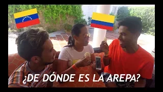 ¿De dónde es la arepa?¿Colombia o Venezuela? // Roxyqui *