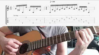 Conquer or Die MEGADETH  - Acoustic Intro - TABS standard tuning
