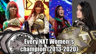 Every NXT women´s champion (2013-2020)